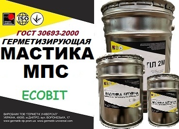 Мастика МПС Ecobit герметизирующая нетвердеющая строительная ГОСТ 14791-79 